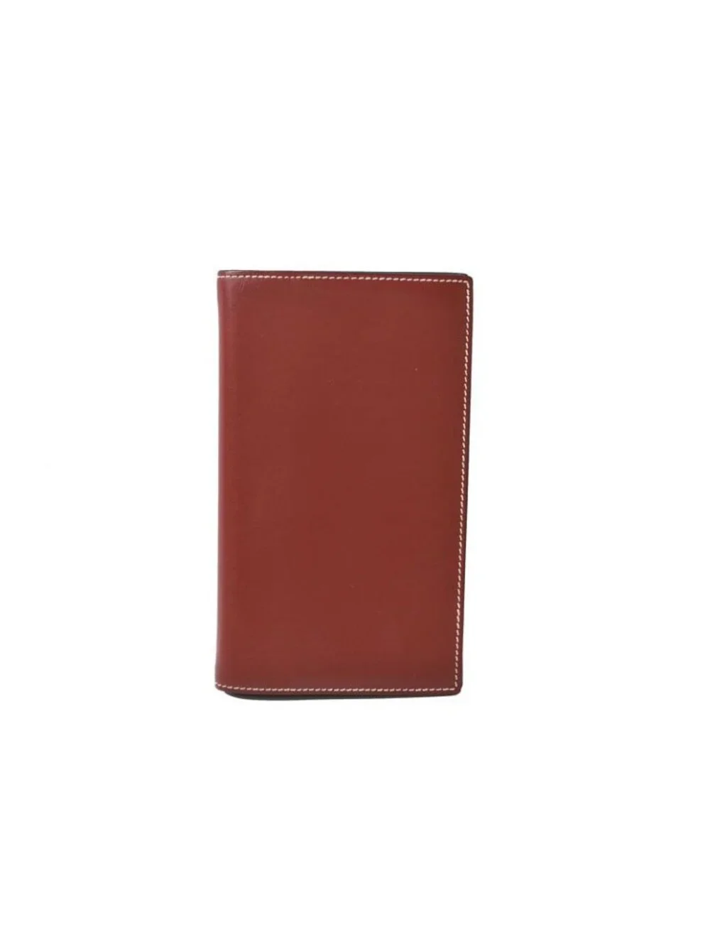 Hermes Agenda Notebook Cover Diary Vintage Box Calf Rouge